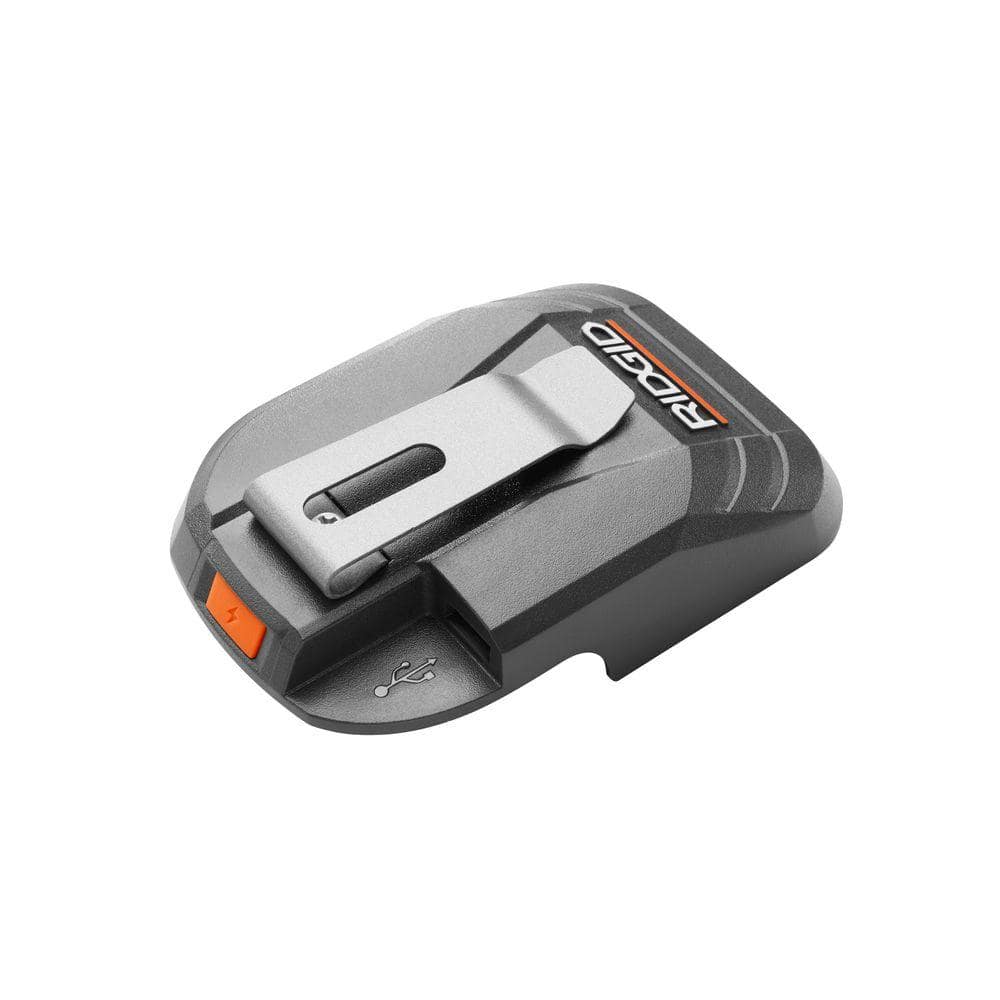 RIDGID: 18V USB Portable Power Source with Activate Button